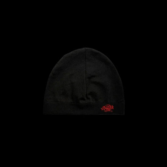 SYNA SKULL HAT - (BLACK/RED)