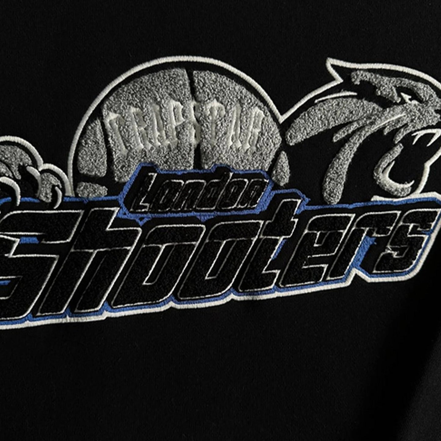 TRAPSTAR SHOOTERS 2.0 HOODIE TRACKSUIT (BLACK/BLUE)