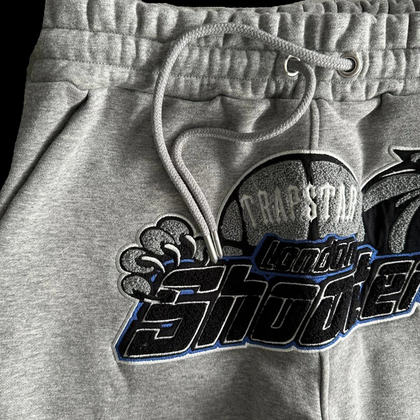 TRAPSTAR SHOOTERS 2.0 HOODIE TRACKSUIT (GREY/BLUE)