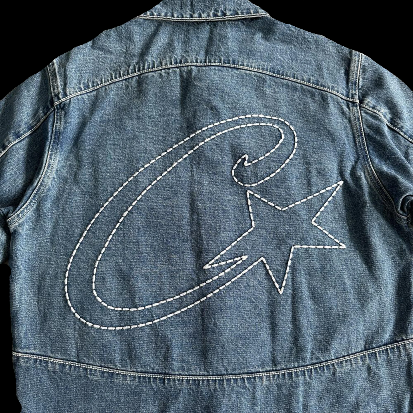 CORTEIZ C-STAR DENIM JACKET (BLUE)