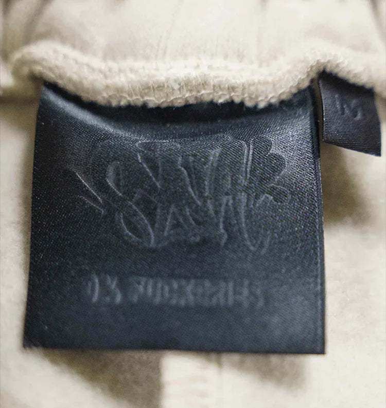 SYNAWORLD 'SYNA LOGO' TRACKSUIT - (CREAM)