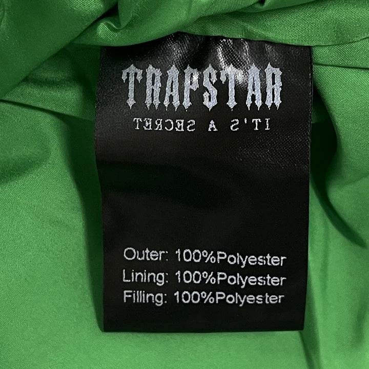 TRAPSTAR HYPERDRIVE HOODED PUFFER (GREEN)