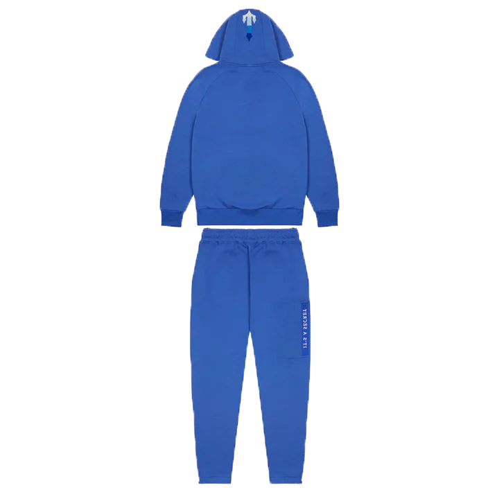 TRAPSTAR CHENILLE DECODED 2.0 HOODED TRACKSUIT (DAZZLING BLUE)