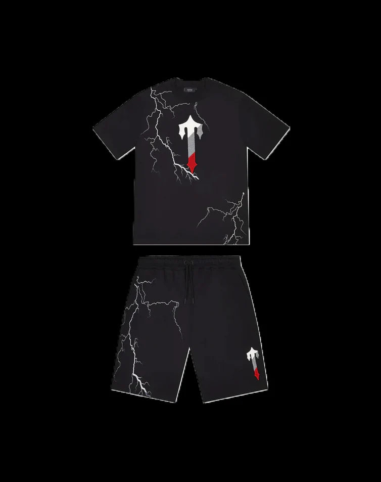 TRAPSTAR IRONGATE T LIGHTNING SHORT SET