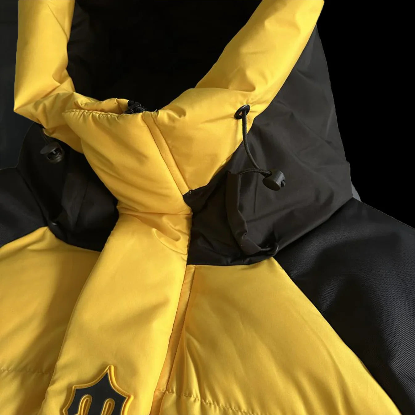 TRAPSTAR IRONGATE ARCH PUFFER AW23 (YELLOW/BLACK)